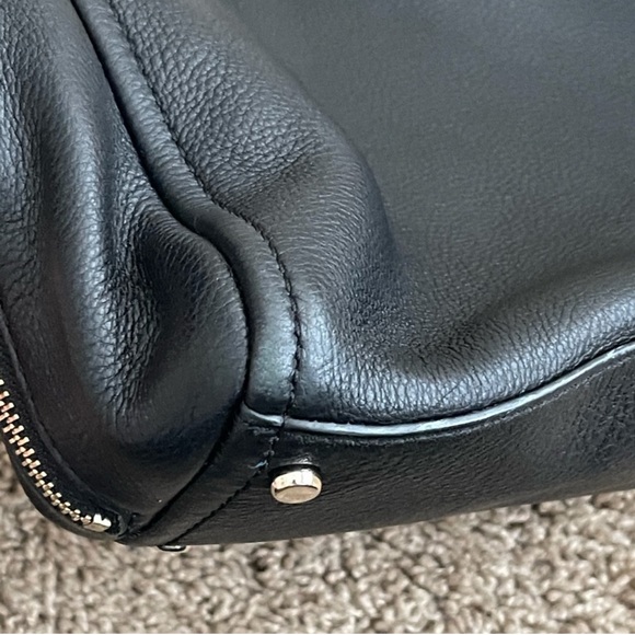 KATE SPADE black leather tote bag - Picture 12 of 14